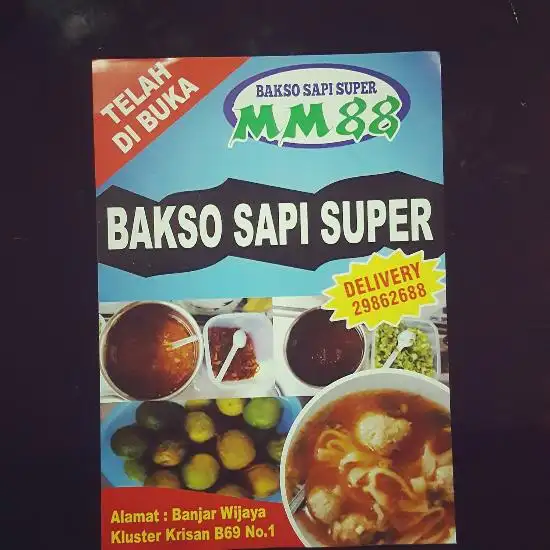 Gambar Makanan Bakso Sapi Super MM 88 3