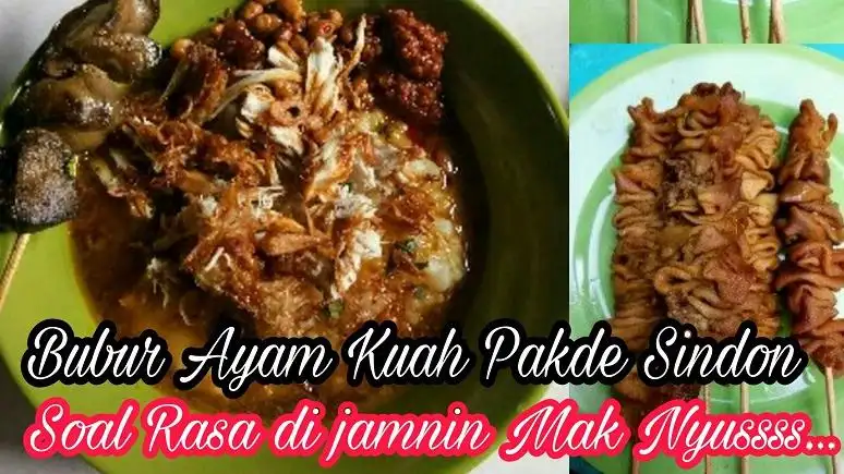 Bubur Ayam Kuah Pakde Sindon, Jalan Damai II