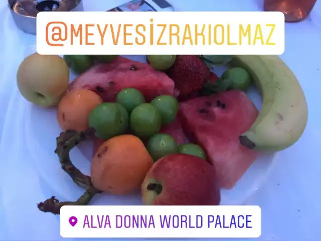 Alva Donna World Palace Meander Restaurant'nin yemek ve ambiyans fotoğrafları 5