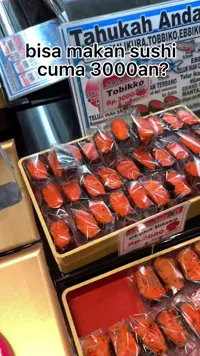 Video Makanan di Sushi AEON Mall Sentul City