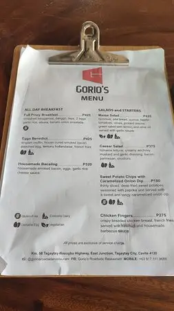 Gorio's Roadside Restaurant Food Photo 2