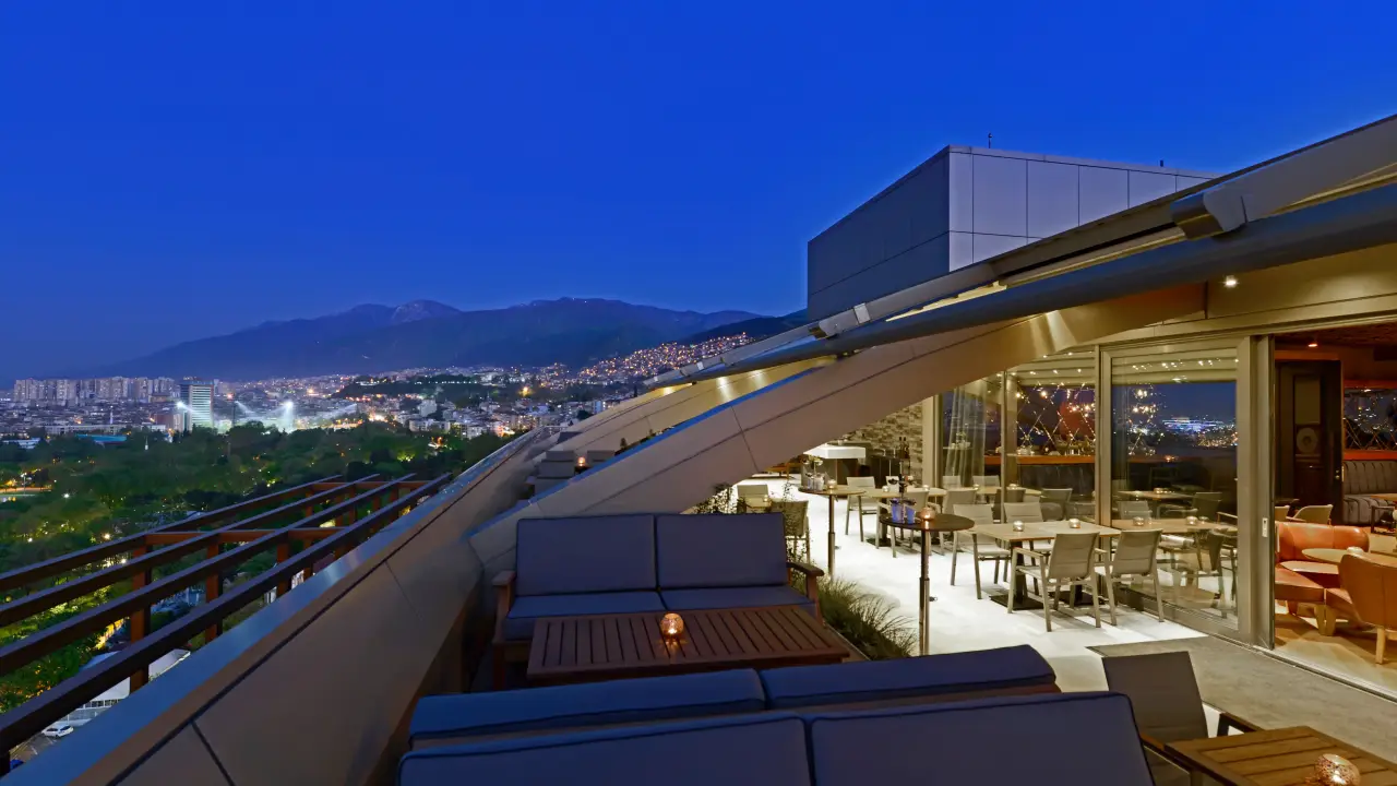 Olympos Roof Restaurant Bar - Mercure Bursa Hotel