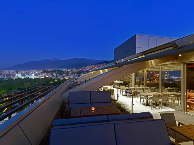Olympos Roof Restaurant Bar - Mercure Bursa Hotel