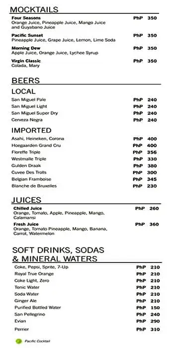 Pacific Lounge - Sheraton Manila Bay Food Photo 3