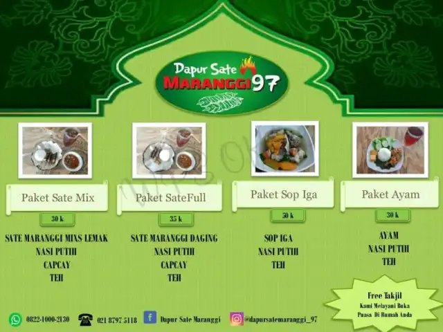 Gambar Makanan Dapur Sate Maranggi 97 2