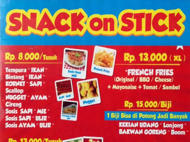 Gambar Makanan Snack on Stick 1