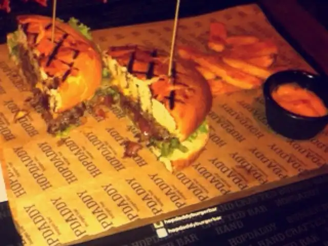 Hopdaddy Burger'nin yemek ve ambiyans fotoğrafları 8