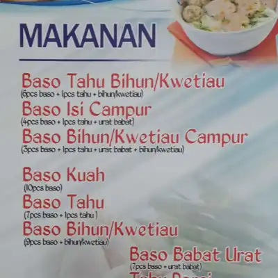 A Fung Baso Sapi Asli