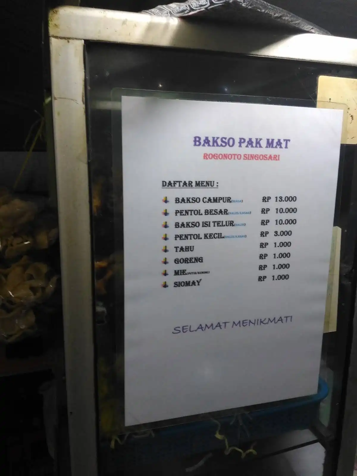 Bakso Pak Mat Rogonoto