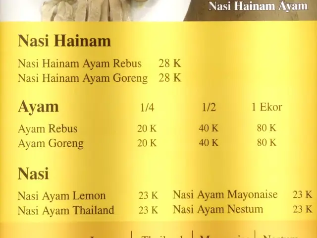 Gambar Makanan Nasi Hainam Long - Long 99 1