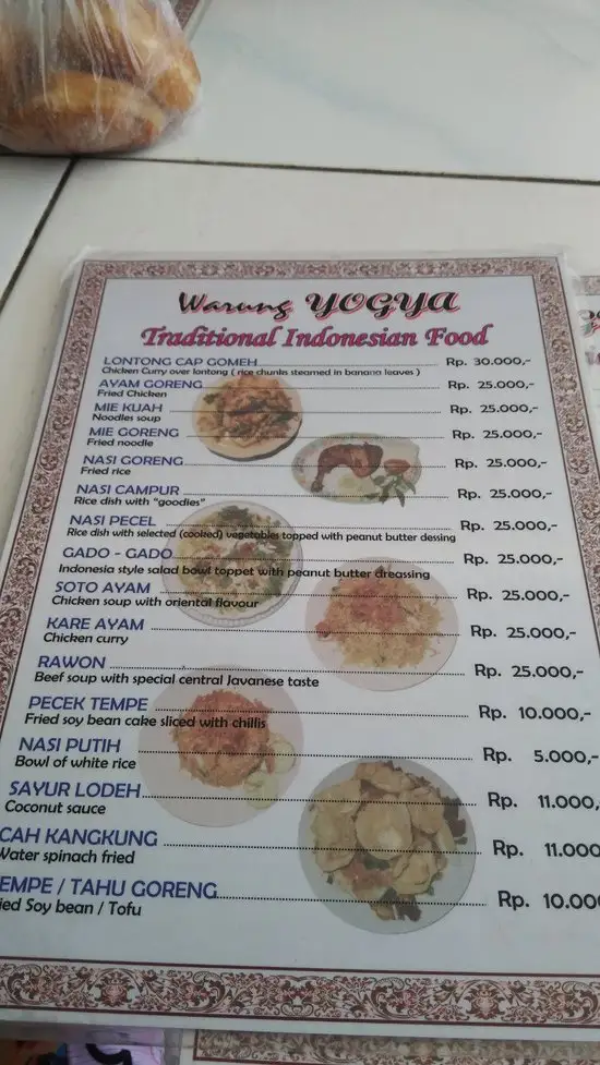 Gambar Makanan Warung Yogya 17