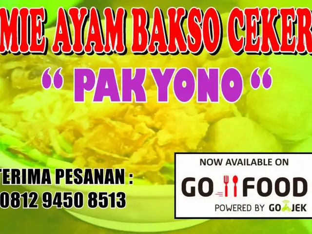 Gambar Makanan Mie Ayam Bakso Ceker Pak Yono 3