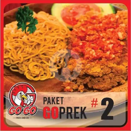 Gambar Makanan Gogo Fried Chicken Barito Geprek, Burger, Kebab, Denpasar 11