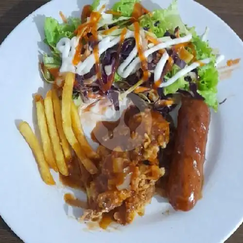 Gambar Makanan Ayam Geprek dan Kebab Burger Madyotaman, Banjarsari 9