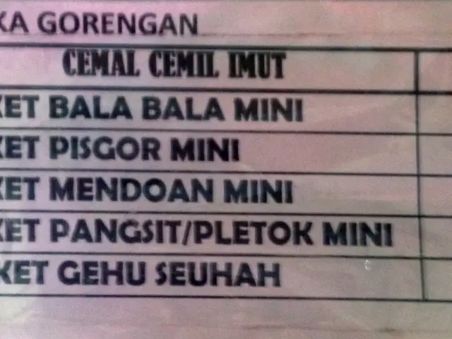 Gambar Makanan Aneka Gorengan Mini 1