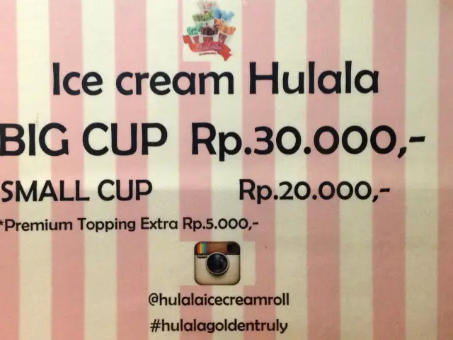 Gambar Makanan Hulala Ice Cream Roll 3