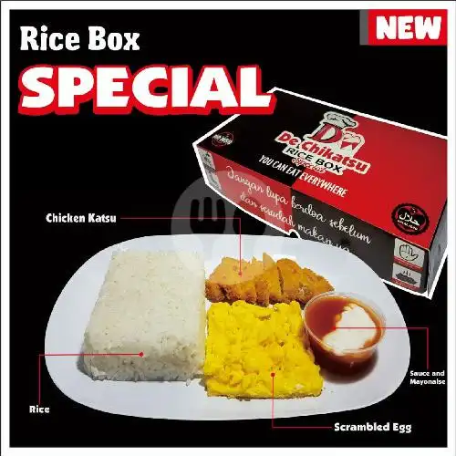 Gambar Makanan De Chikatsu (Rice Box Chicken Katsu), HOS Cokroaminoto 10