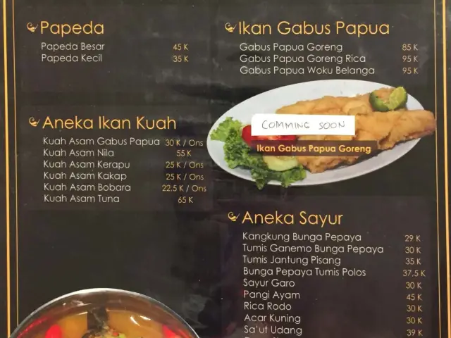 Gambar Makanan Danau Sentani 1