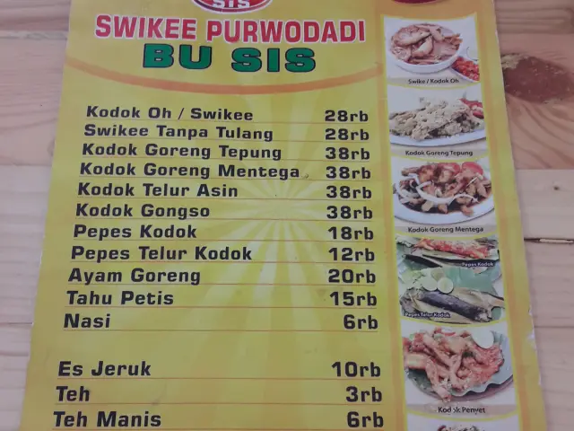 Gambar Makanan Swikee Purwodadi Bu Sis 8