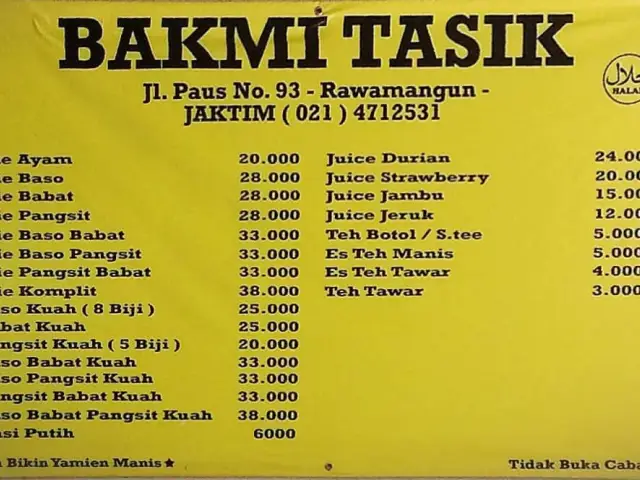 Gambar Makanan BakmiTasik 18