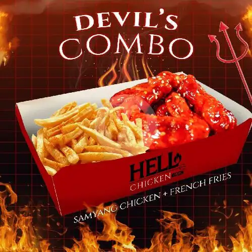 Gambar Makanan Hell Chicken, Gajah Mada 4