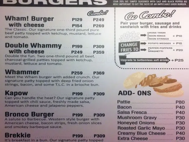Wham! Burgers Food Photo 1