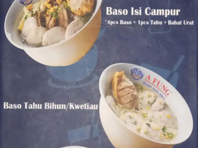 Gambar Makanan A Fung Baso Sapi Asli 2