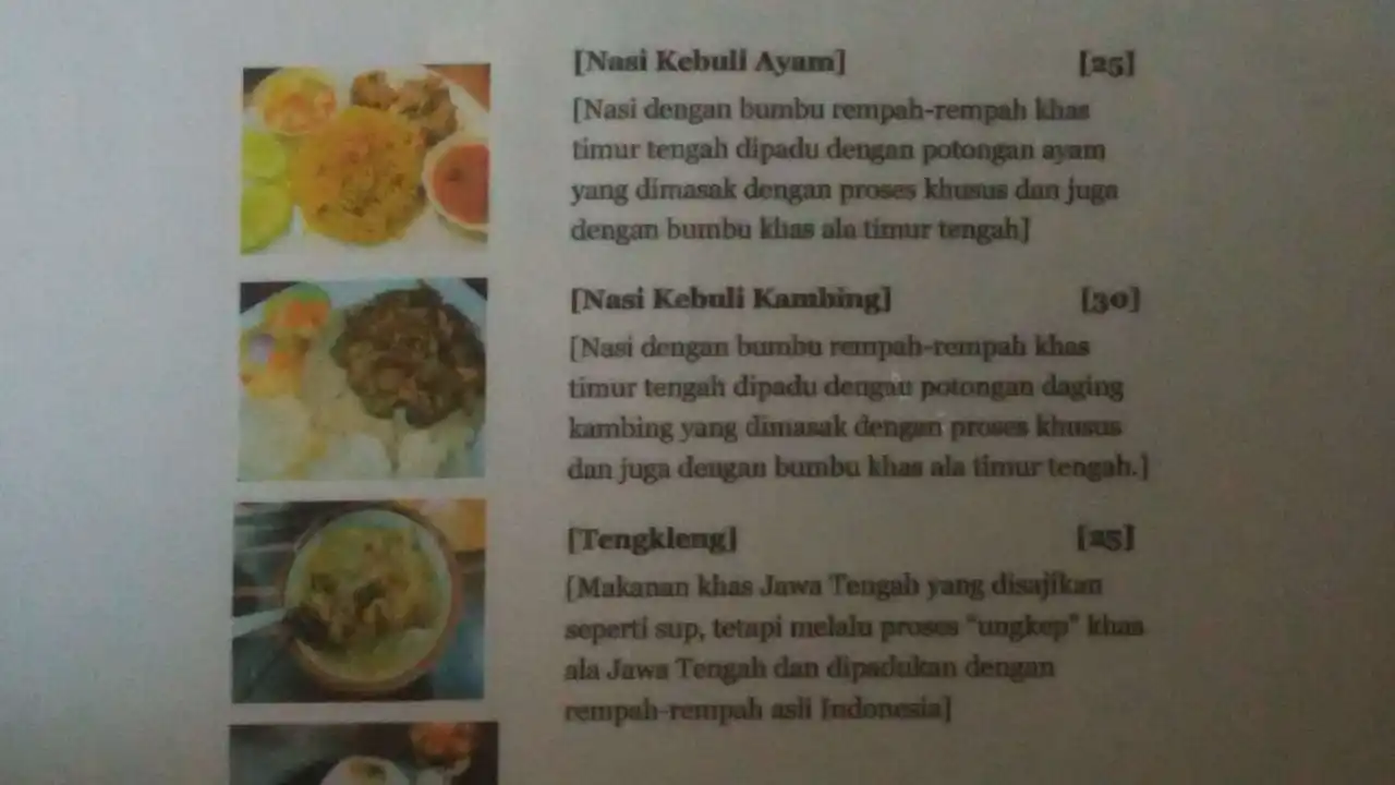 Nasi Kebuli Happy