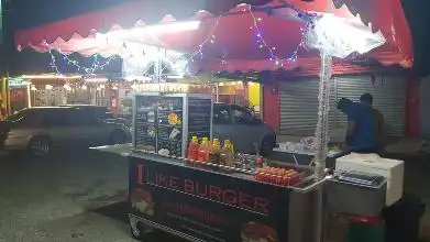 I Like burger sri aman ( stall burger )
