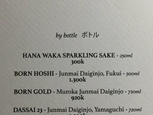 Gambar Makanan Haruta Japanese Omakase 2