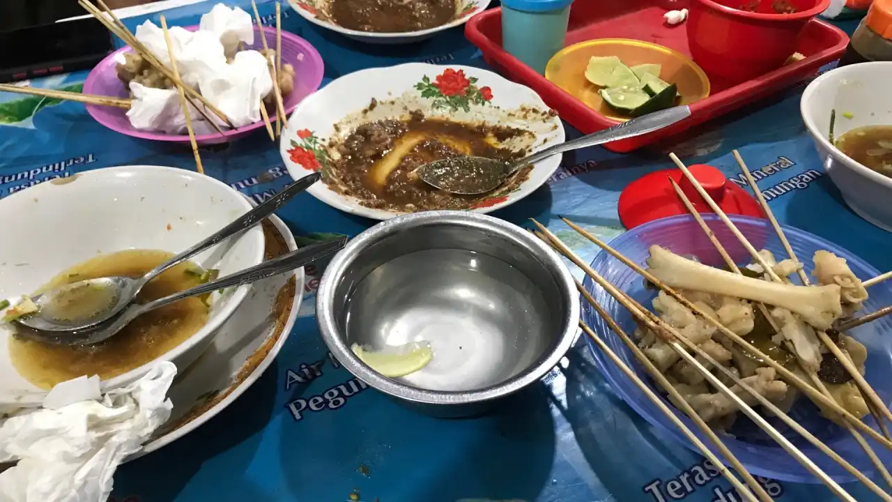 Sop kikil kaki kambing "Warung Barokah"