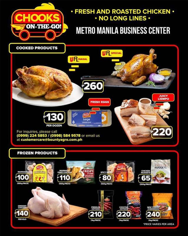 Chooks to go deals price