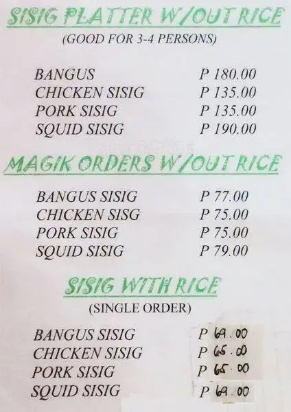 Sisig Magik Food Photo 1