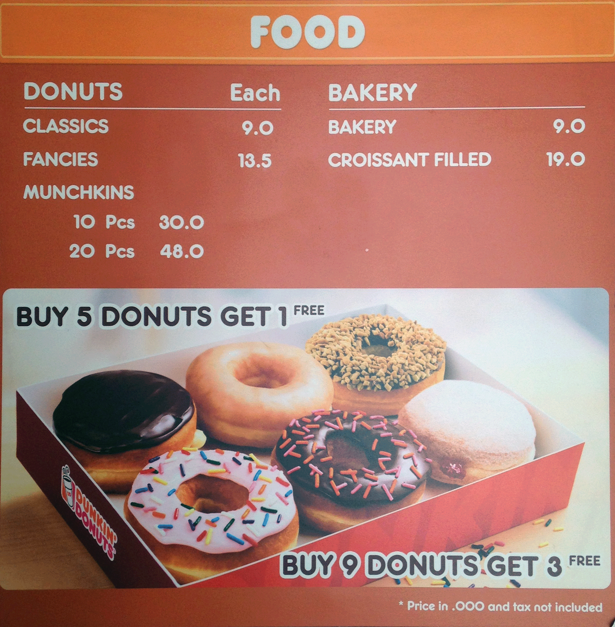 Gambar Makanan Dunkin' Donuts 6