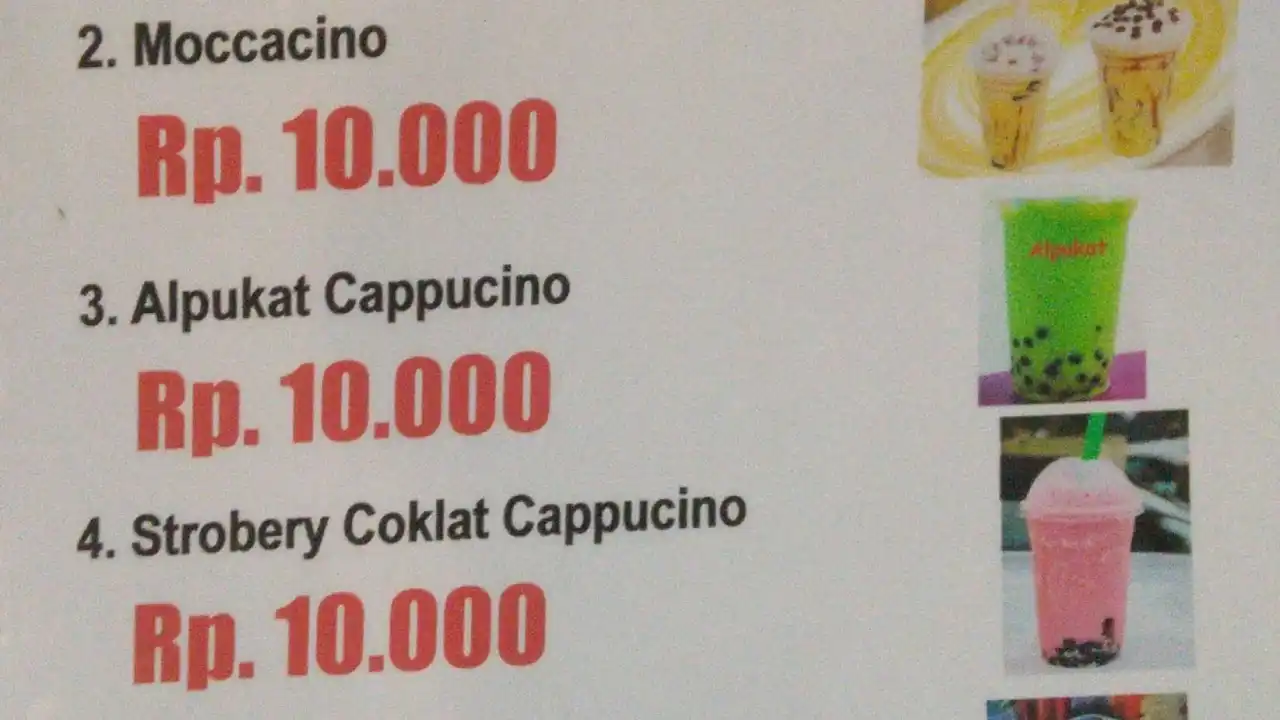 Cappucino Cincau