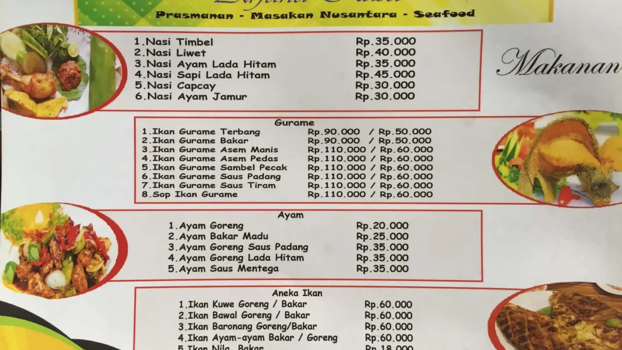 Rumah Makan Sunda Arjuna Rasa