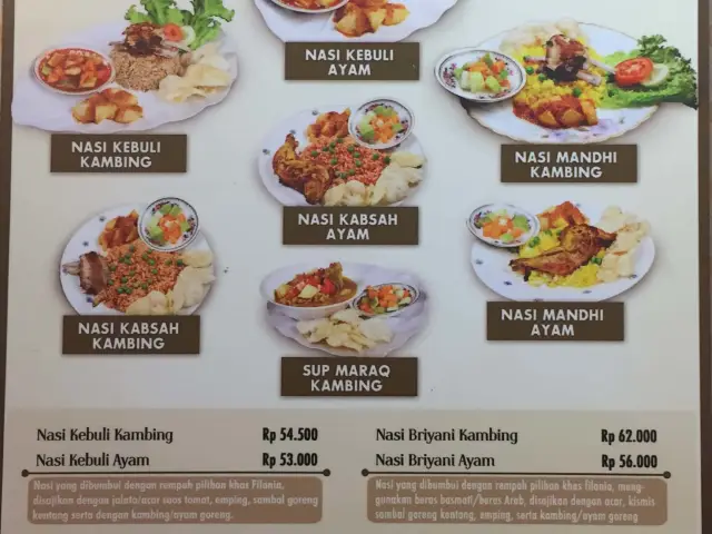 Gambar Makanan Nasi Kebuli Filania 1