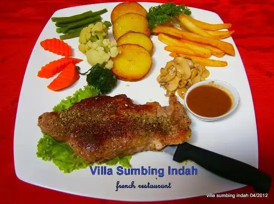 Gambar Makanan Villa Sumbing French Restaurant 6