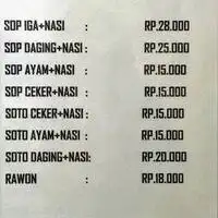 Gambar Makanan Warung Makan Soto & Sop Ibu Nuni 1