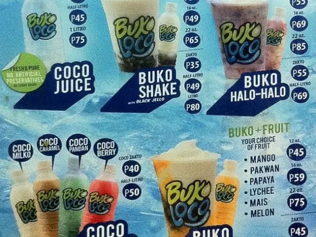 Buko Loco Food Photo 1