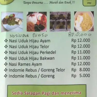 Nasi Uduk Hijau