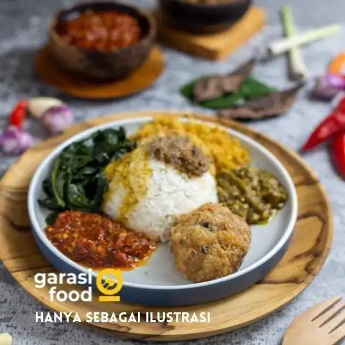 Gambar Makanan GarasiFood 070 Nasi Padang, Kuta 9