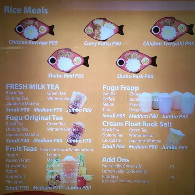 Fugu Original Iced Tea Food Photo 1