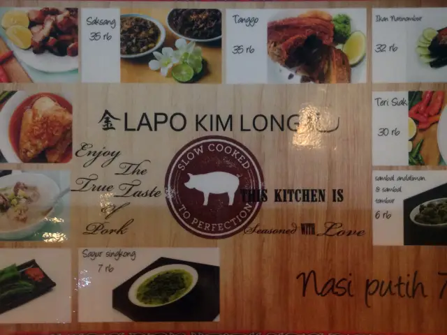 Gambar Makanan Lapo Kim long 2