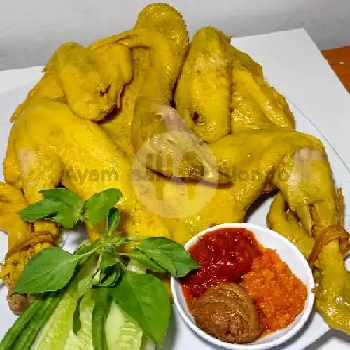 Gambar Makanan Ayam Kampung Goreng Sambel Blondo Bu Endang, Kantil 3