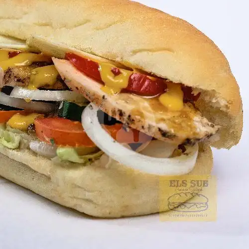Gambar Makanan Sandwich Els Sub American Sandwich, Gedung Faria Graha 12