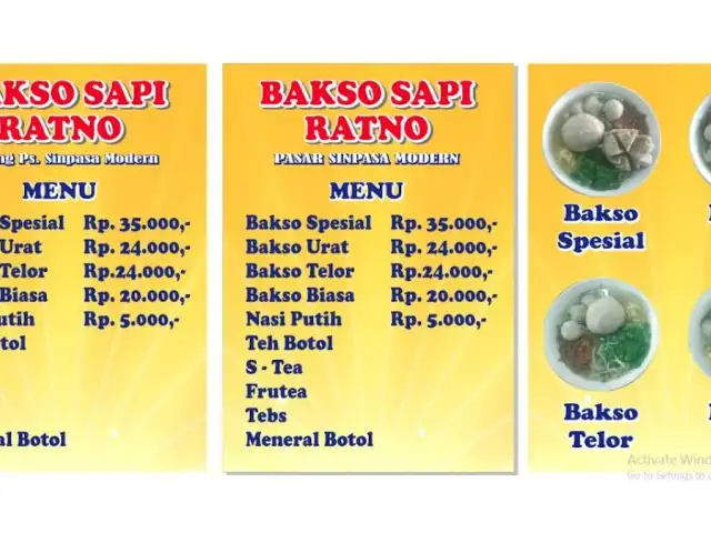 Gambar Makanan Bakso Ratno 2 2