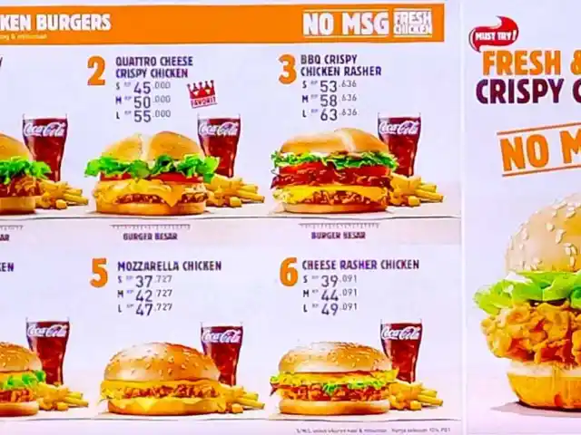 Gambar Makanan Burger King 4