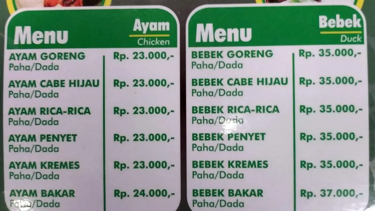 Bebek goreng pak slamet