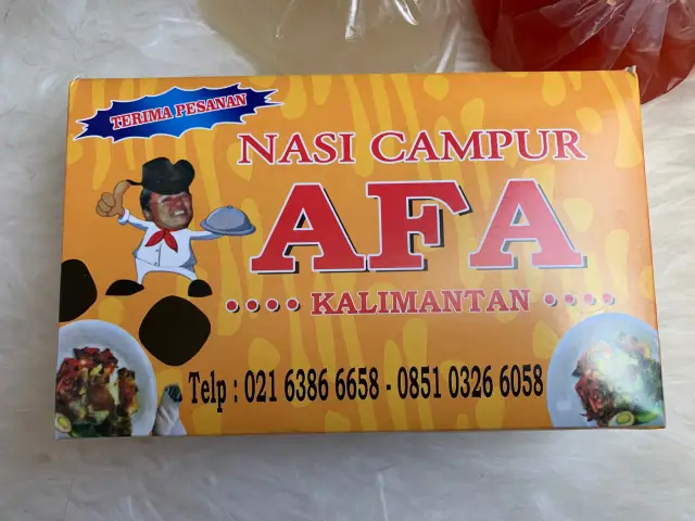 Gambar Makanan Nasi Campur AFA Kalimantan 5